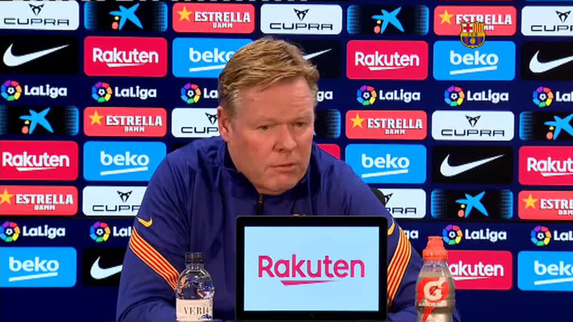 Koeman sobre el mercado de invierno: &quot;He hecho una lista de posibles bajas y futbolistas que serían interesante traer&quot;