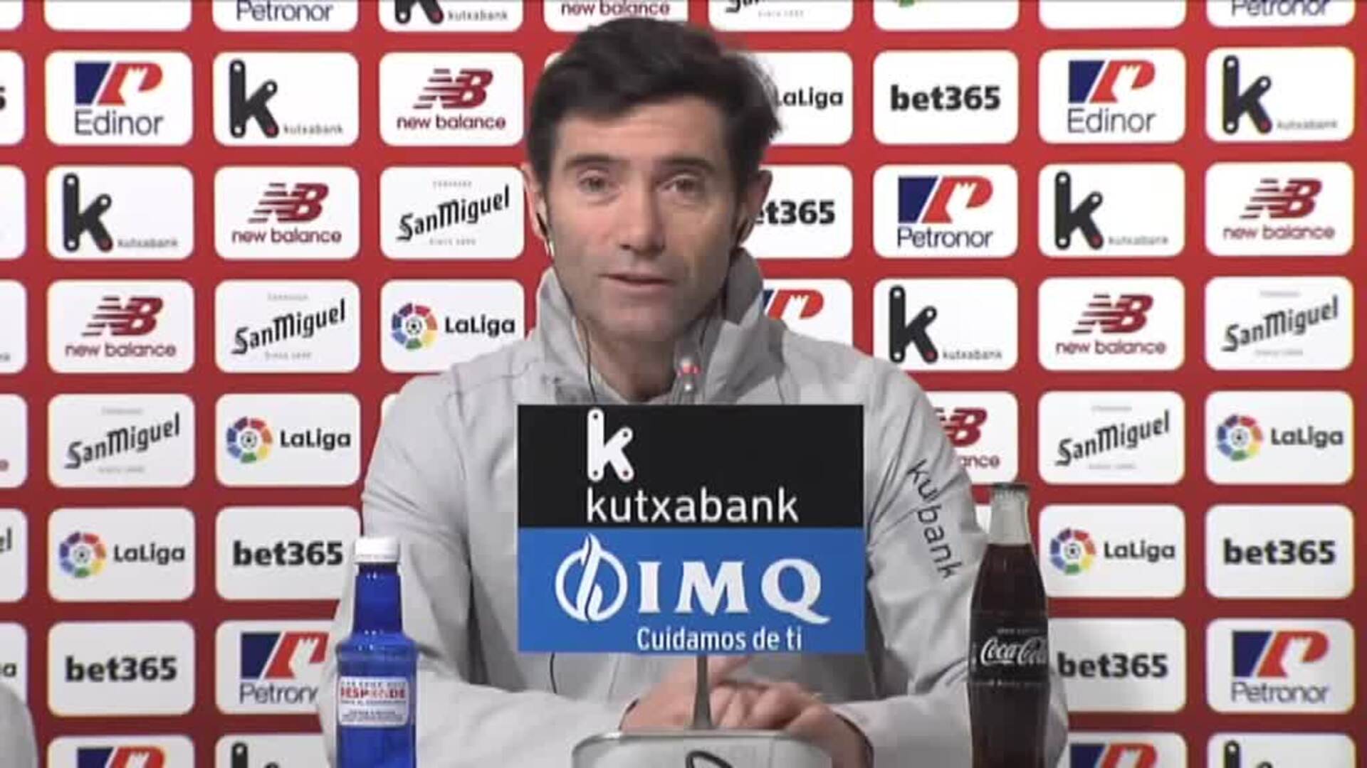 Marcelino: &quot;El Valencia es una historia imborrable, pero como Athletic quiero ganar&quot;