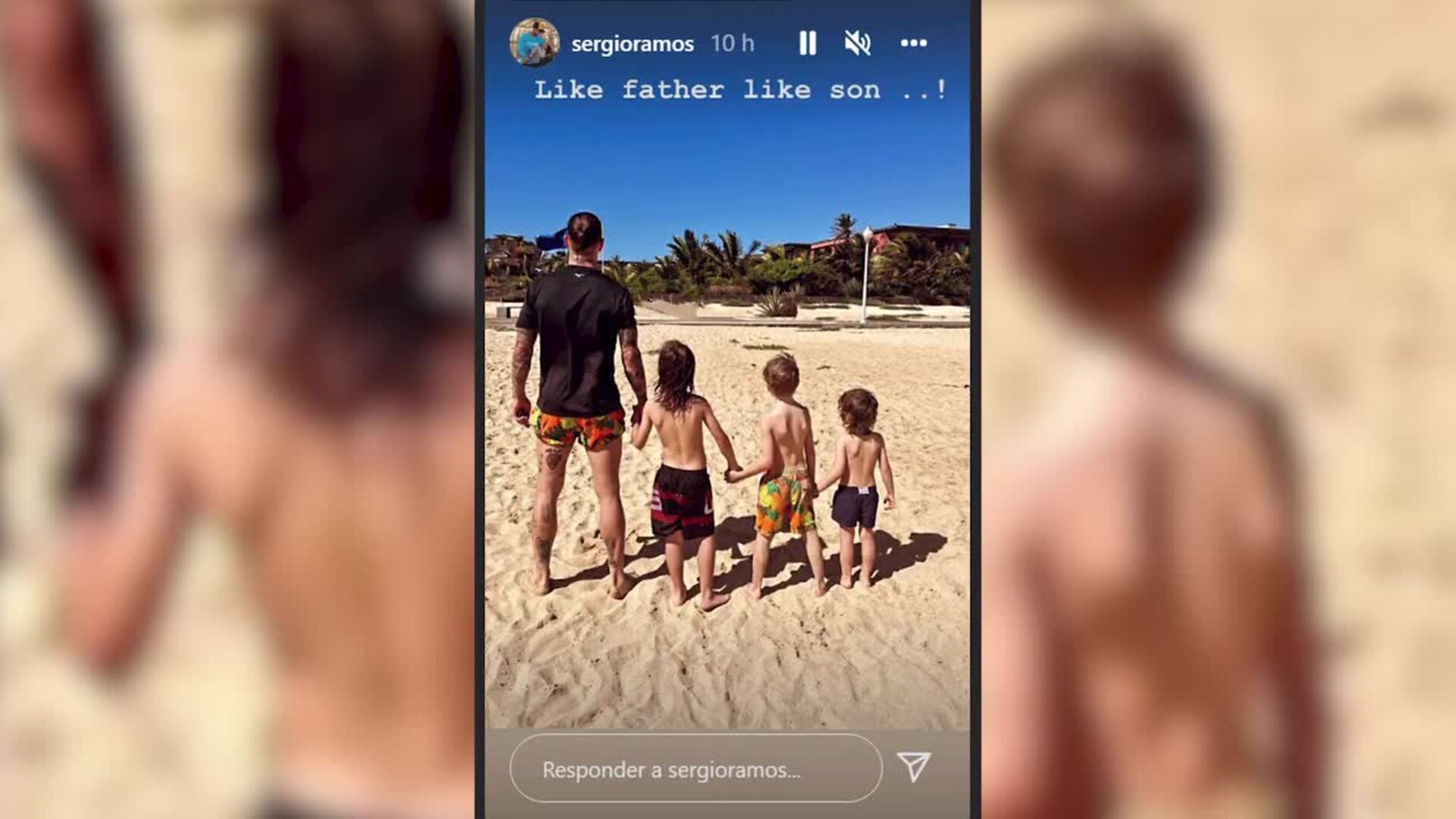 Pilar Rubio y Sergio Ramos despiden el año presumiendo de su amor