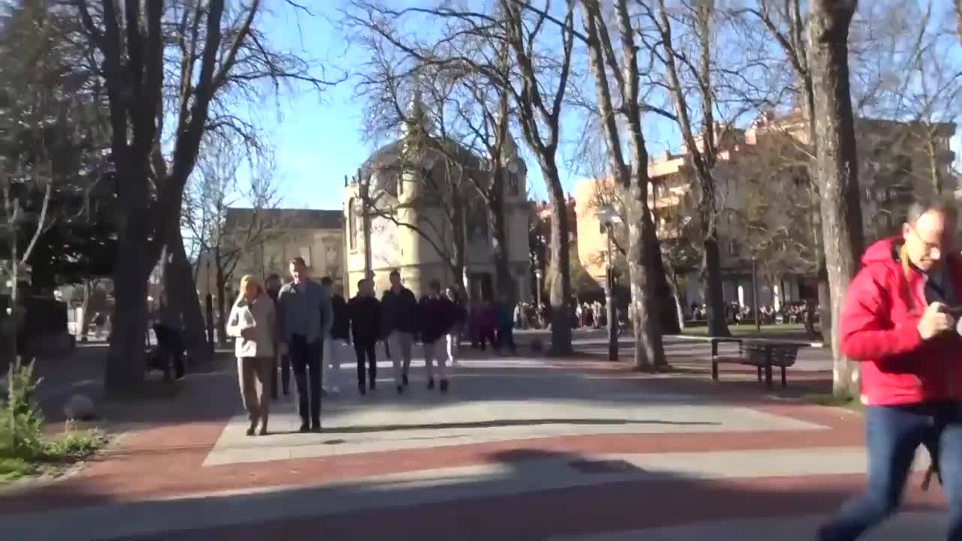 Iñaki Urdangarín llega ligeramente &quot;tarde&quot; al trabajo