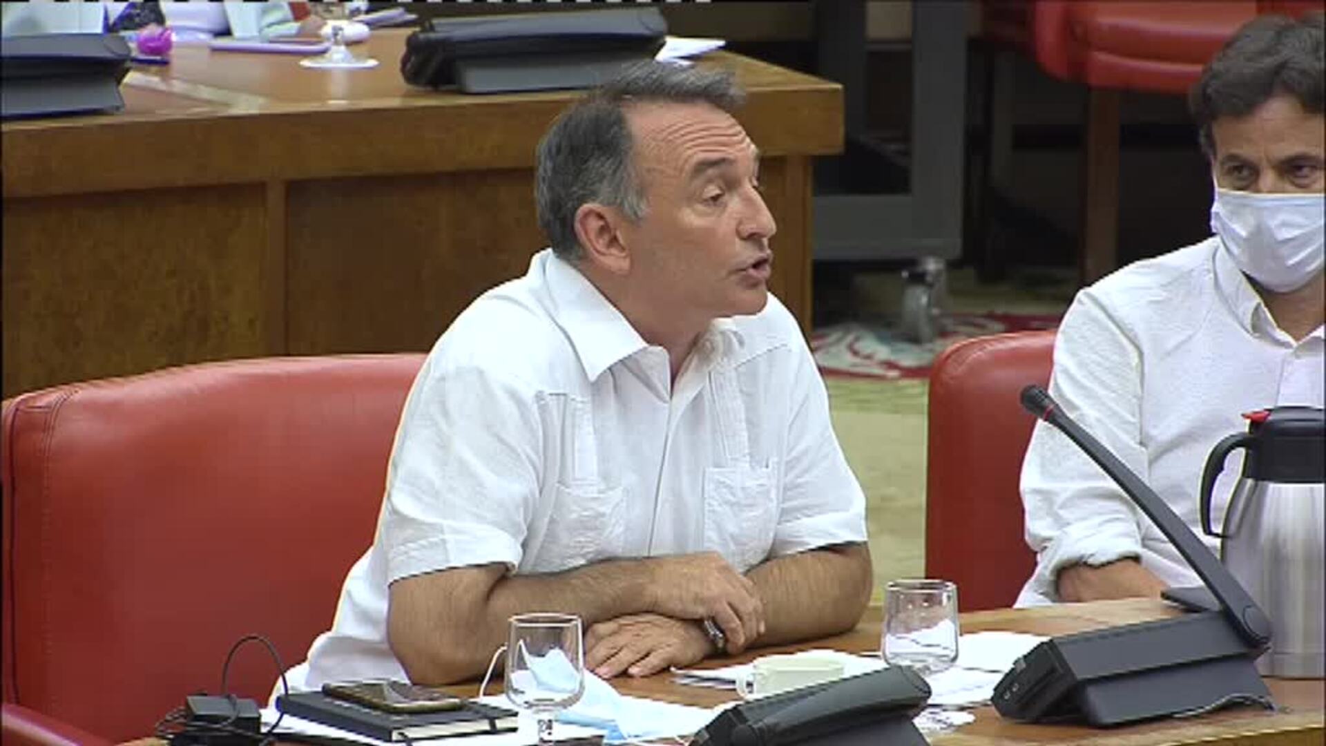 Rifirrafe entre UP y PP en el debate sobre la comparecencia de Iglesias por la posible malversación de su partido