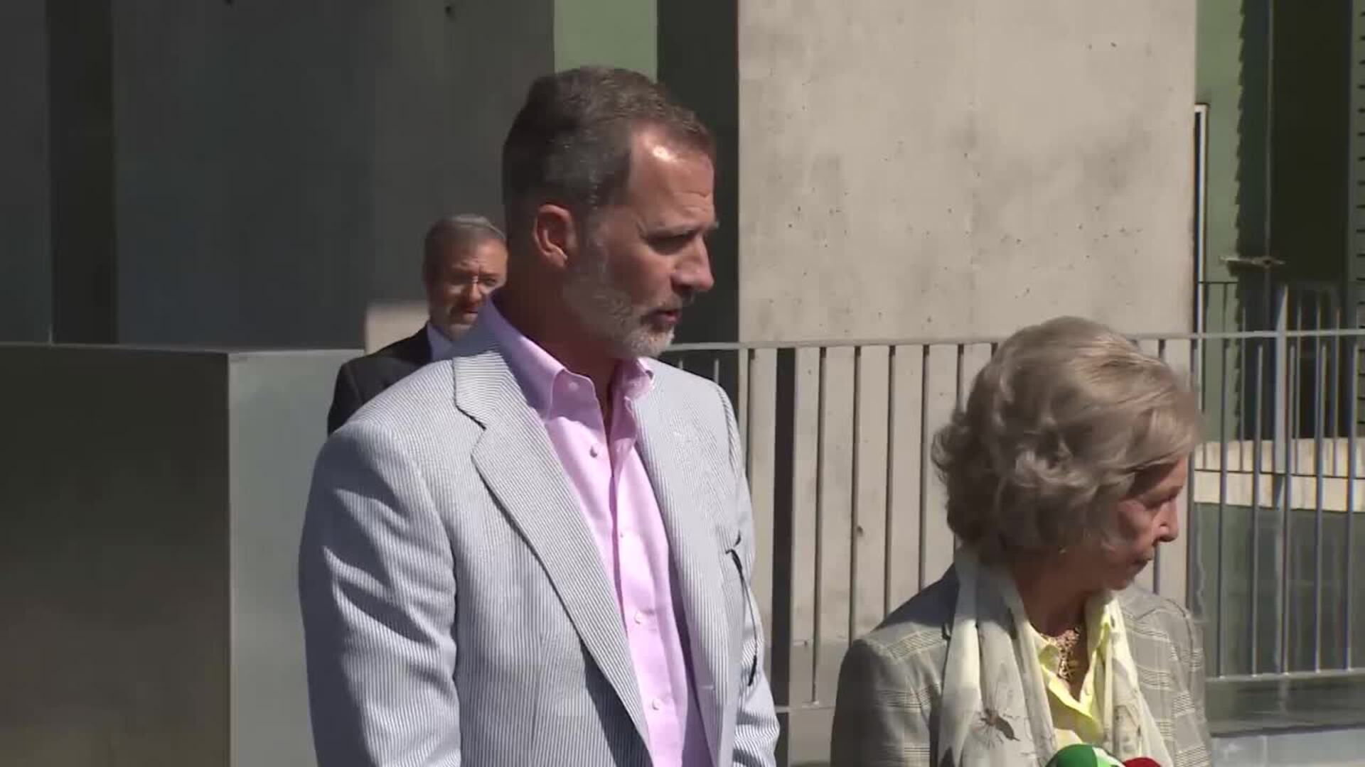 Felipe VI y Reina Sofía, sobre la operación: &quot;Todo ha ido perfecto&quot;