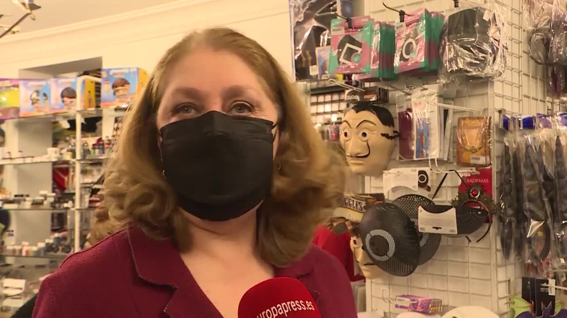 Las ventas de disfraces de Carnaval todavía no llegan &quot;a niveles de 2020&quot;