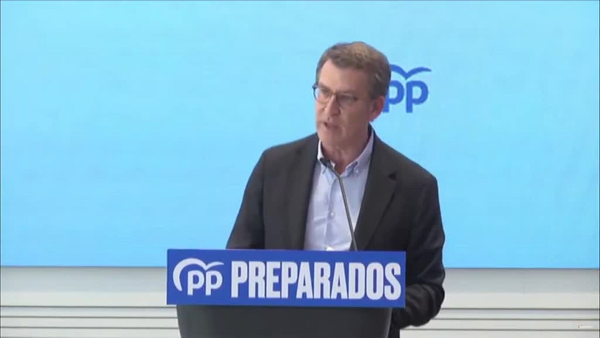 Feijóo: &quot;El Gobierno se está forrando con el incremento de la luz y de la gasolina&quot;