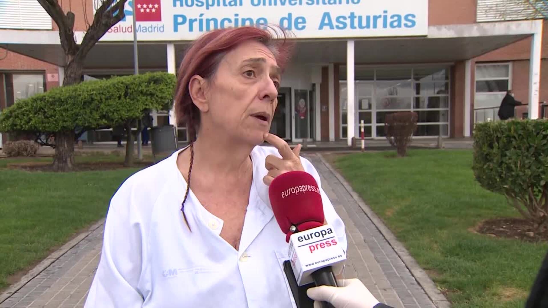 Personal del Hospital Príncipe de Asturias reclaman más EPI