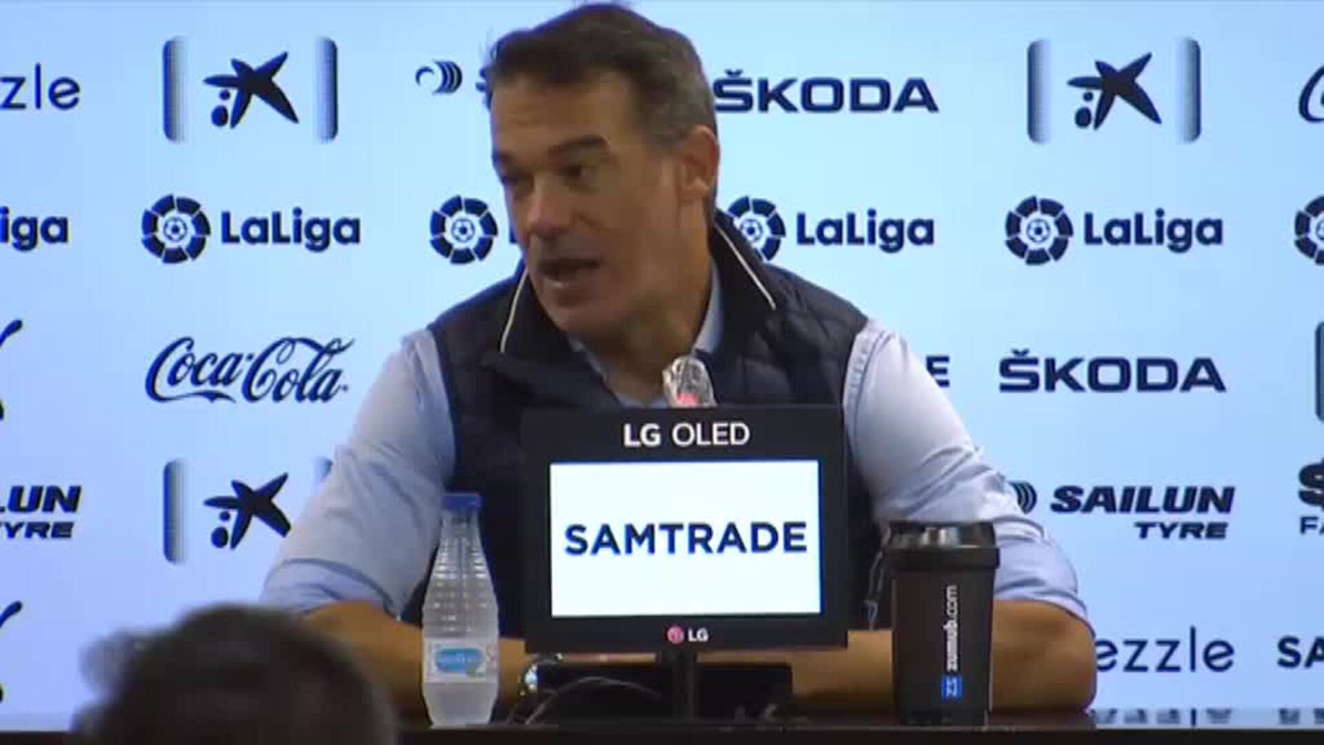 Luis García: &quot;Todas las decisiones arbitrales a partir de la expulsión han favorecido al Valencia&quot;