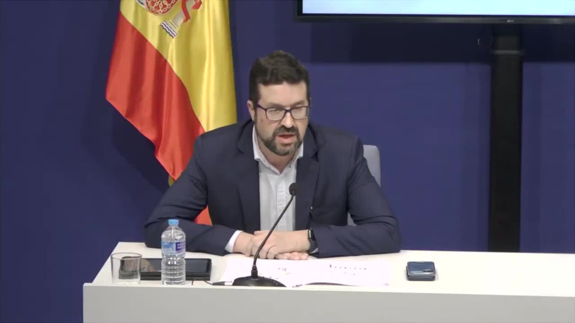 Pérez Rey asegura que 2021 ha sido &quot;el mejor año&quot; respecto a la bajada de paro