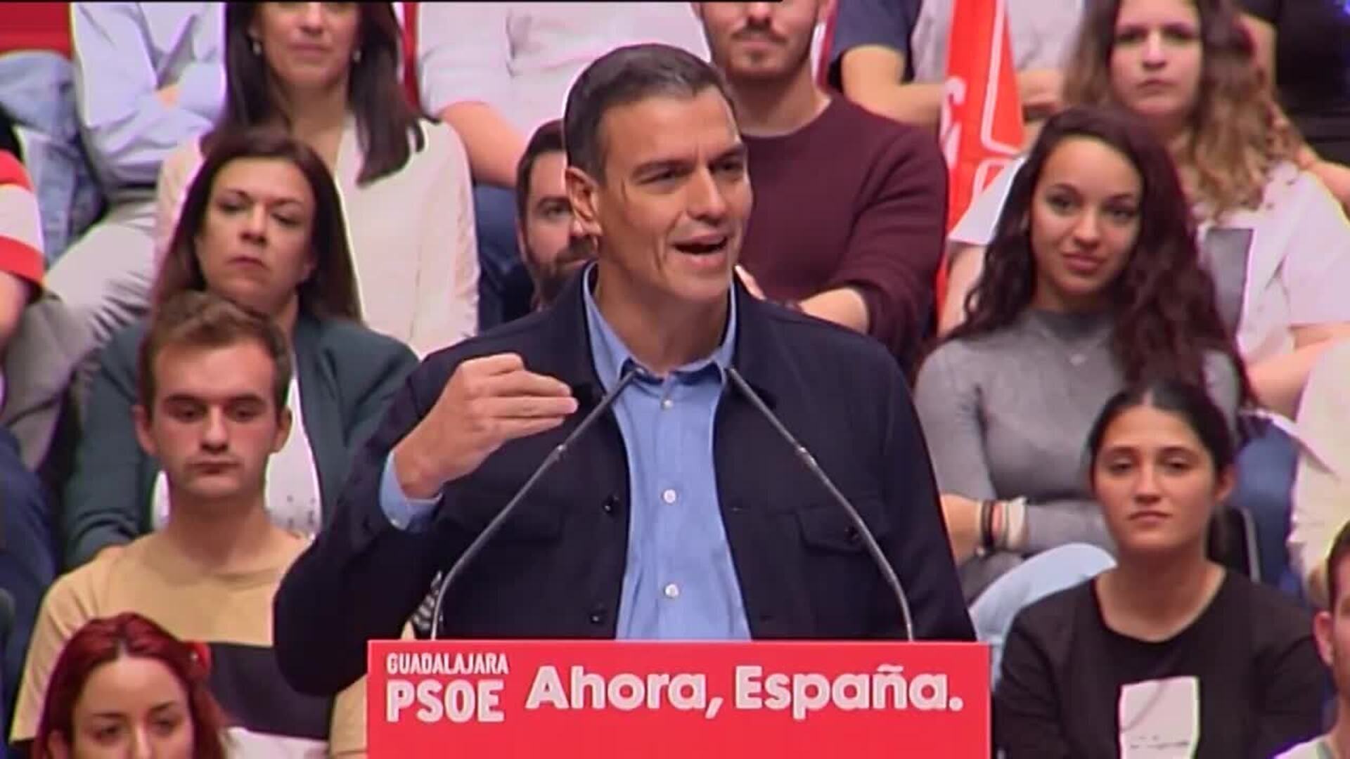 Sánchez ve a la derecha &quot;de duelo&quot; por la exhumación