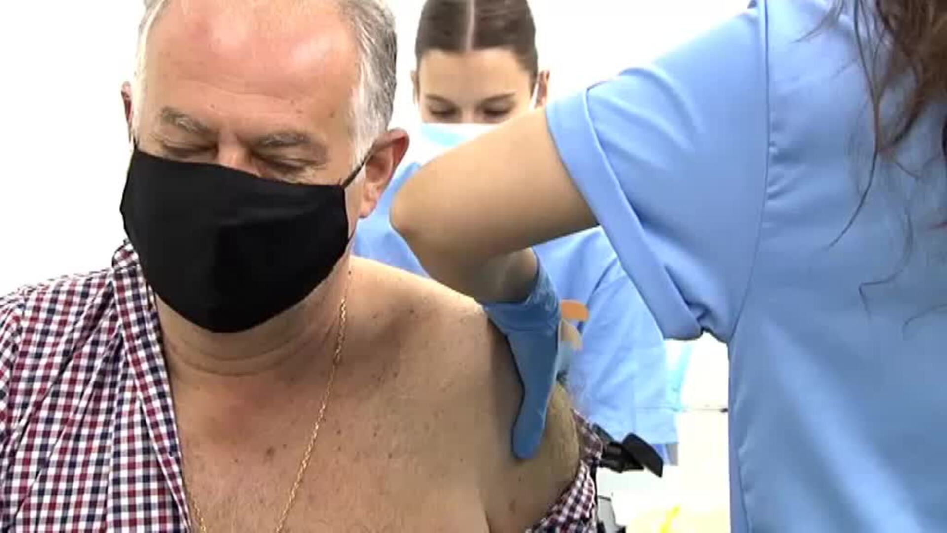 Vacunaciones masivas en una semana con récord de dosis