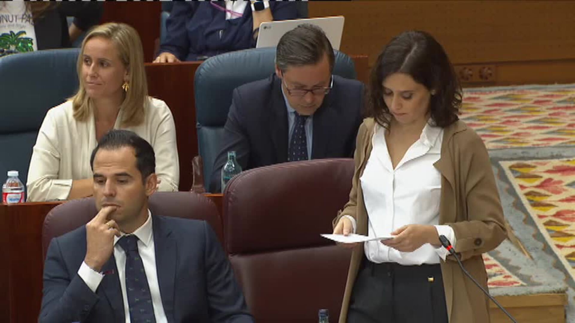 Casado justifica las palabras de Díaz Ayuso sobre la quema de parroquias