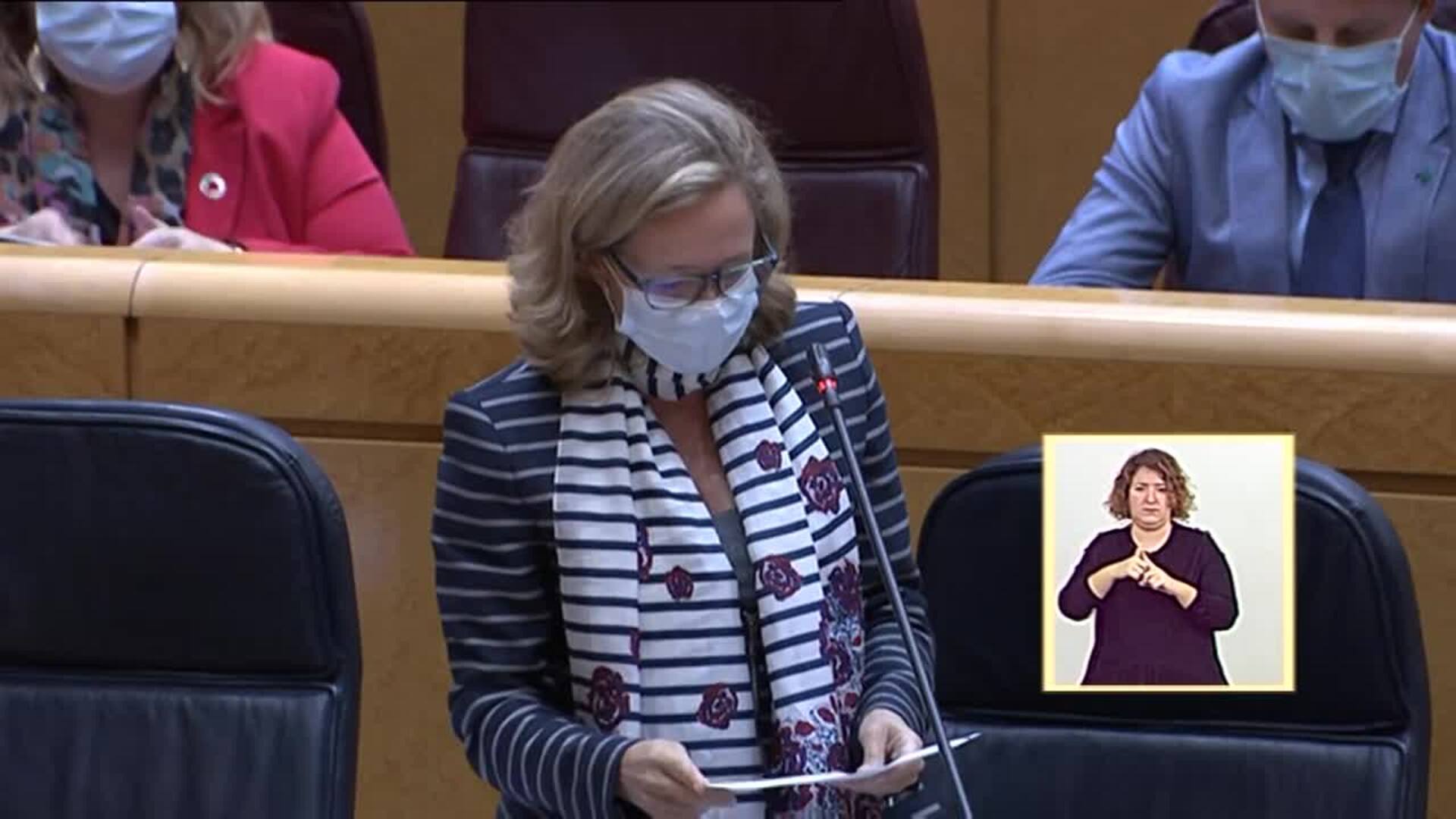 Calviño cree que la &quot;recuperación&quot; se intensificará en 2021