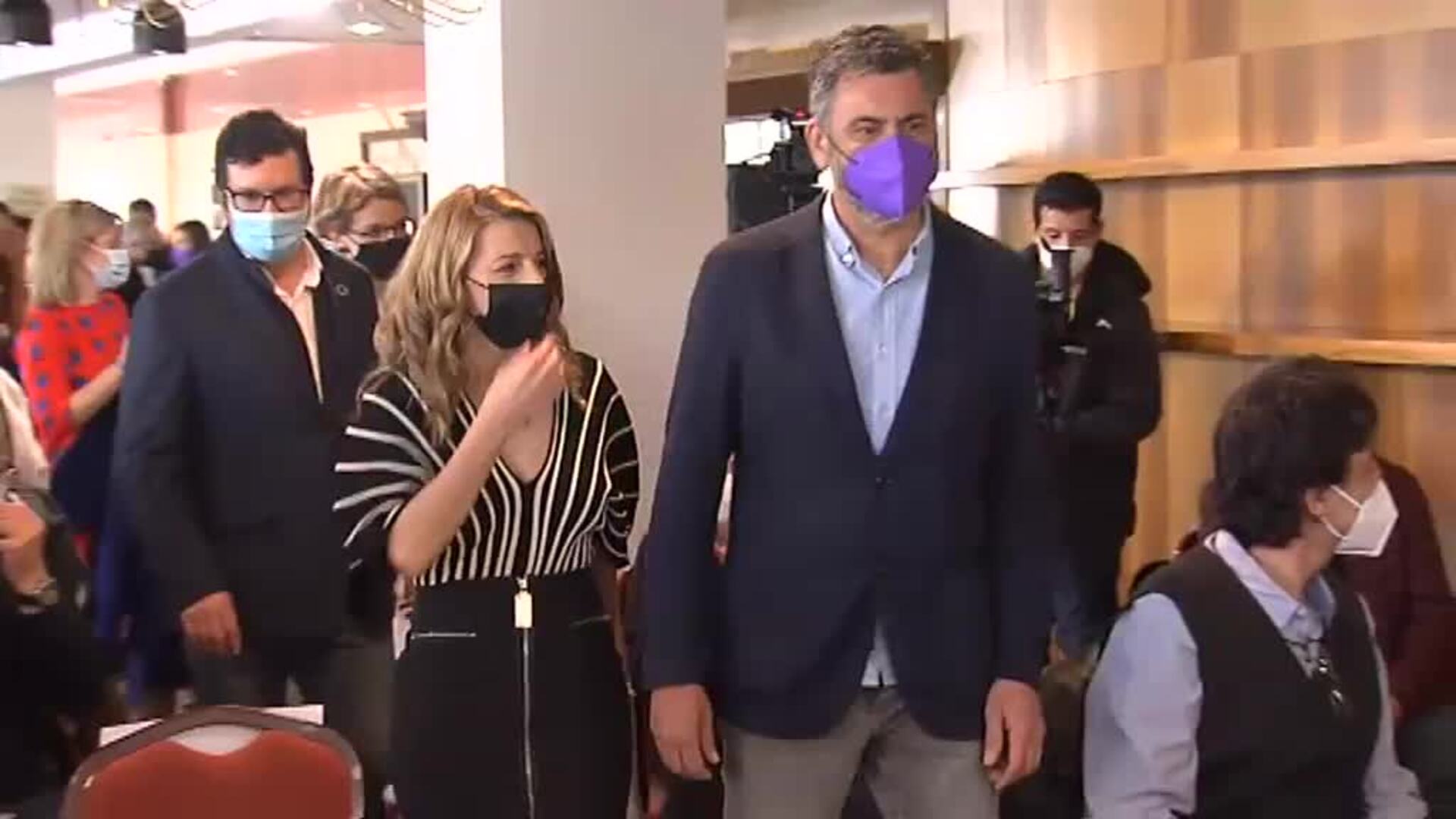 Yolanda Díaz: &quot;Debemos ser ejemplares y responsables&quot;