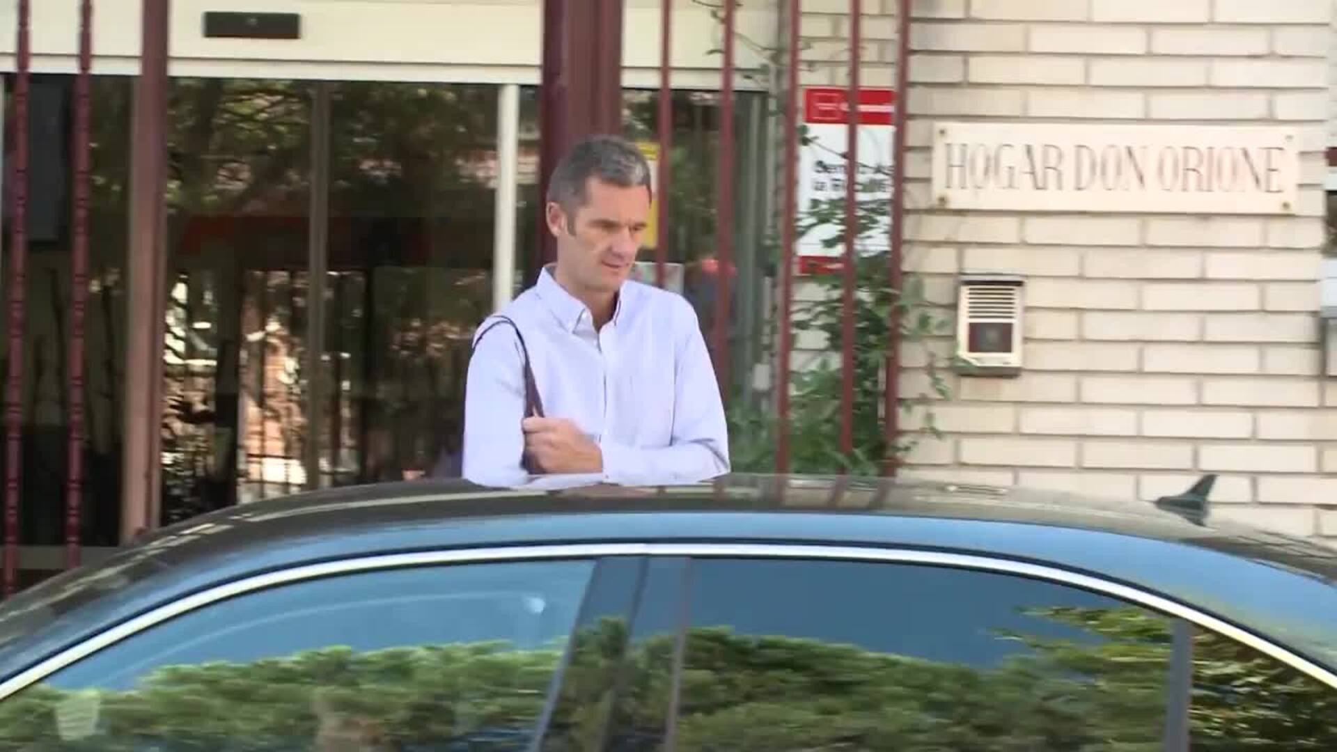 Urdangarin sale de la cárcel para su primer permiso