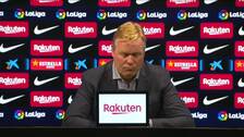 Aficionados del Barcelona insultan, escupen y zarandean el coche de Koeman