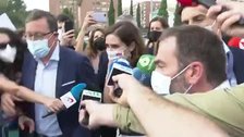 Ayuso pone en pie la convención del PP al dar su respaldo total a Casado: «Tengo claro que mi sitio es Madrid»