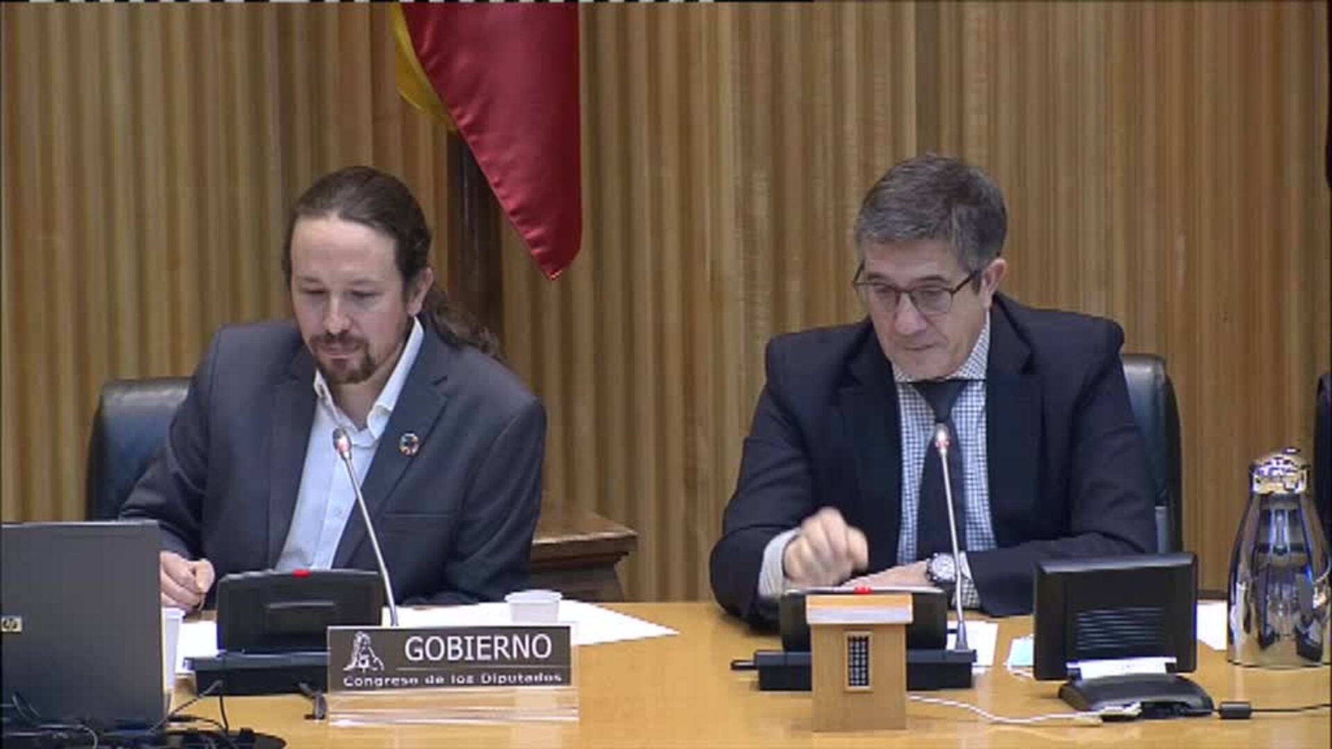 Pablo Iglesias acusa a Vox de querer dar un golpe de estado.