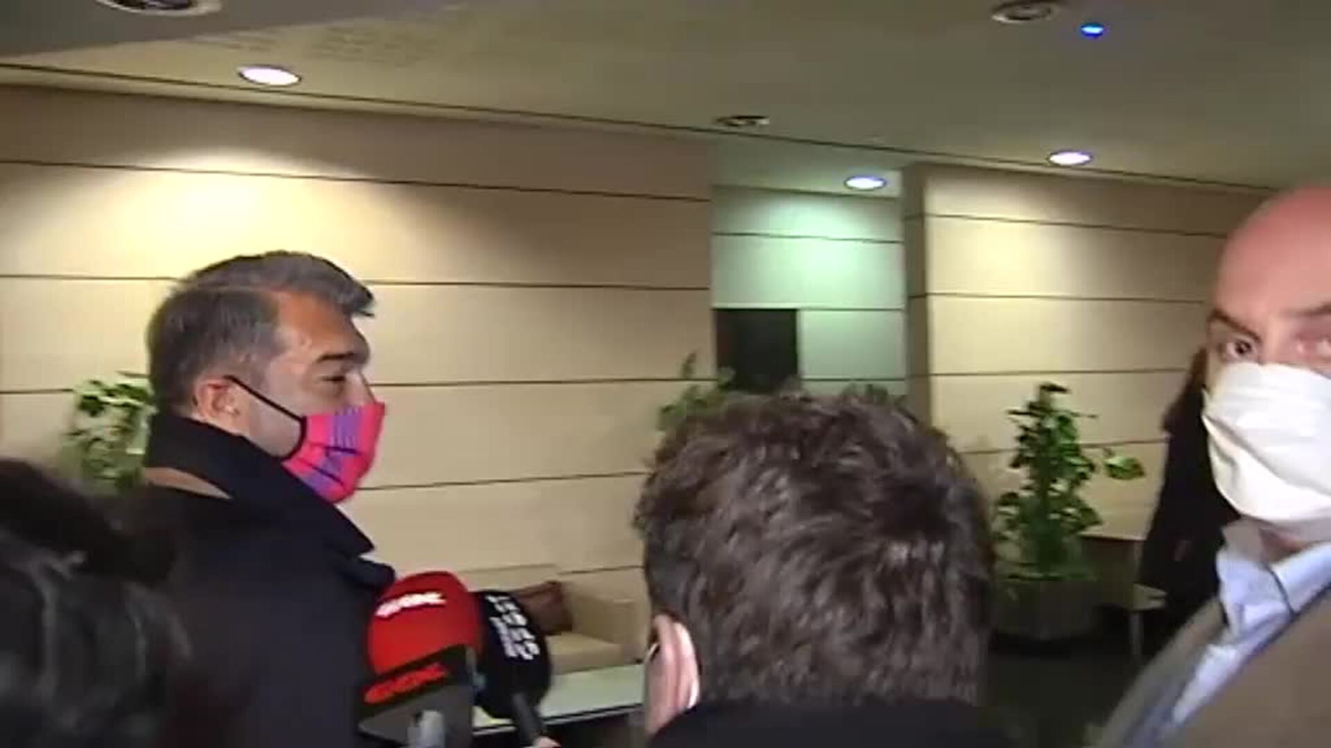 Laporta: &quot;Si ganamos los partidos que nos quedan estoy convencido de que seremos campeones&quot;