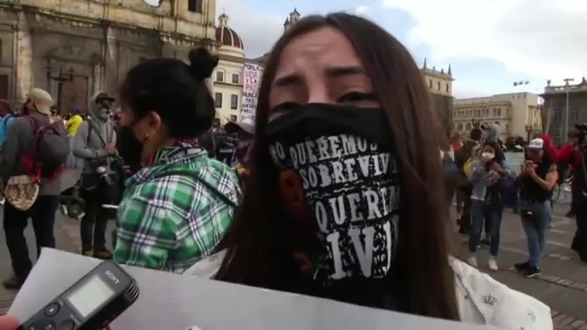 Nueva jornada de protestas en Colombia