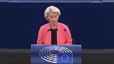 Von der Leyen, sobre la moción de censura: "está sacada del manual más viejo de los extremistas"