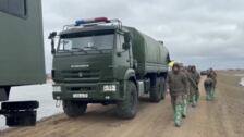 Autoridades trabajan en la rotura de un dique debido a las inundaciones en Kazajistán