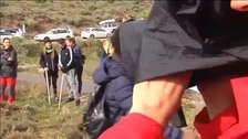 Un niño implicado, una búsqueda angustiosa y finalmente el hallazgo del cadáver