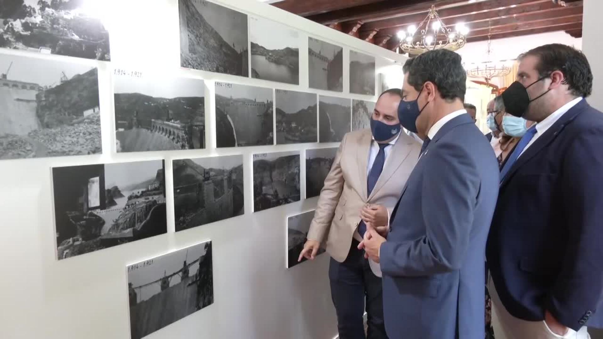 Moreno: La Junta impulsará que el Caminito del Rey sea BIC junto a la presa del Conde de Guadalhorce