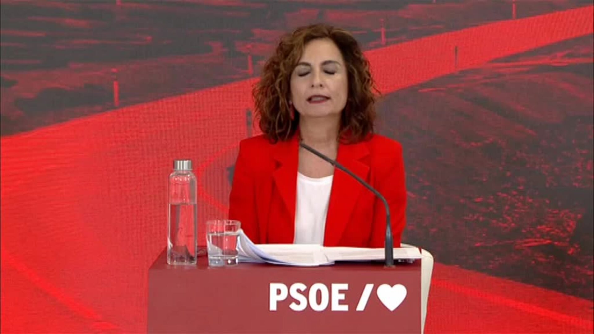 María Jesús Montero anima a &quot;combatir la guerra cultural&quot; de la derecha con la violencia machista
