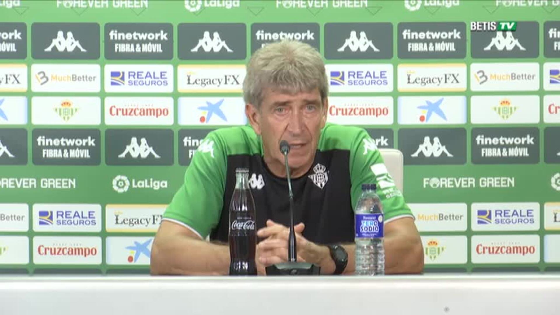 Pellegrini: &quot;Queremos ganar y ver donde nos permite llegar La Liga&quot;