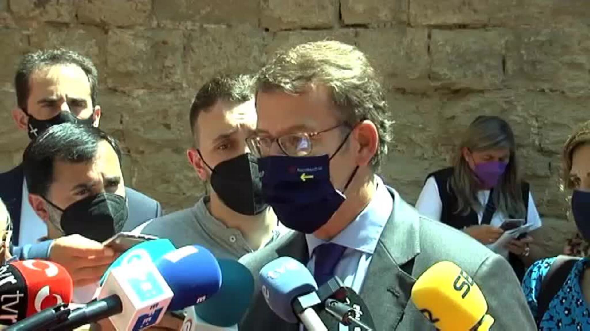 Feijóo asegura que &quot;un botellón&quot; es &quot;el acto de mayor riesgo&quot; para la salud pública