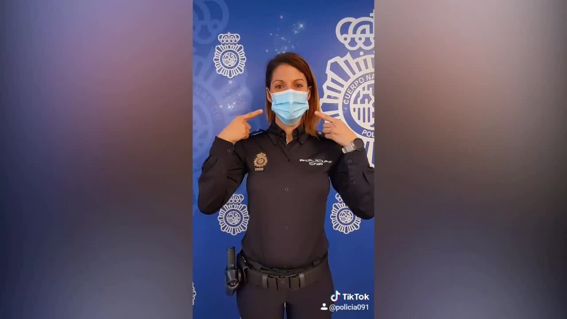 La Policía Nacional presenta nuevo perfil en Tik Tok