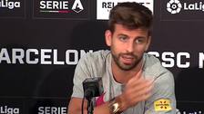 Piqué: «Podríamos tirar la Liga y la Copa como otros, pero a nosotros no nos gusta jugar a la ruleta rusa»