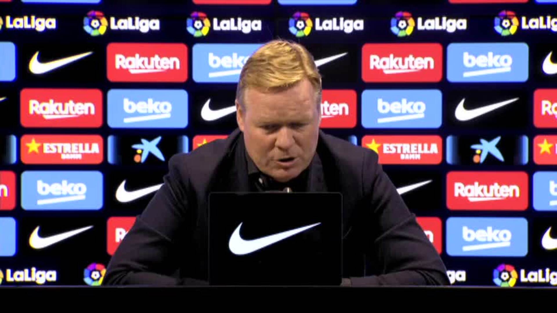 Koeman tras su victoria ante Osasuna: &quot;No podemos fallar más&quot;