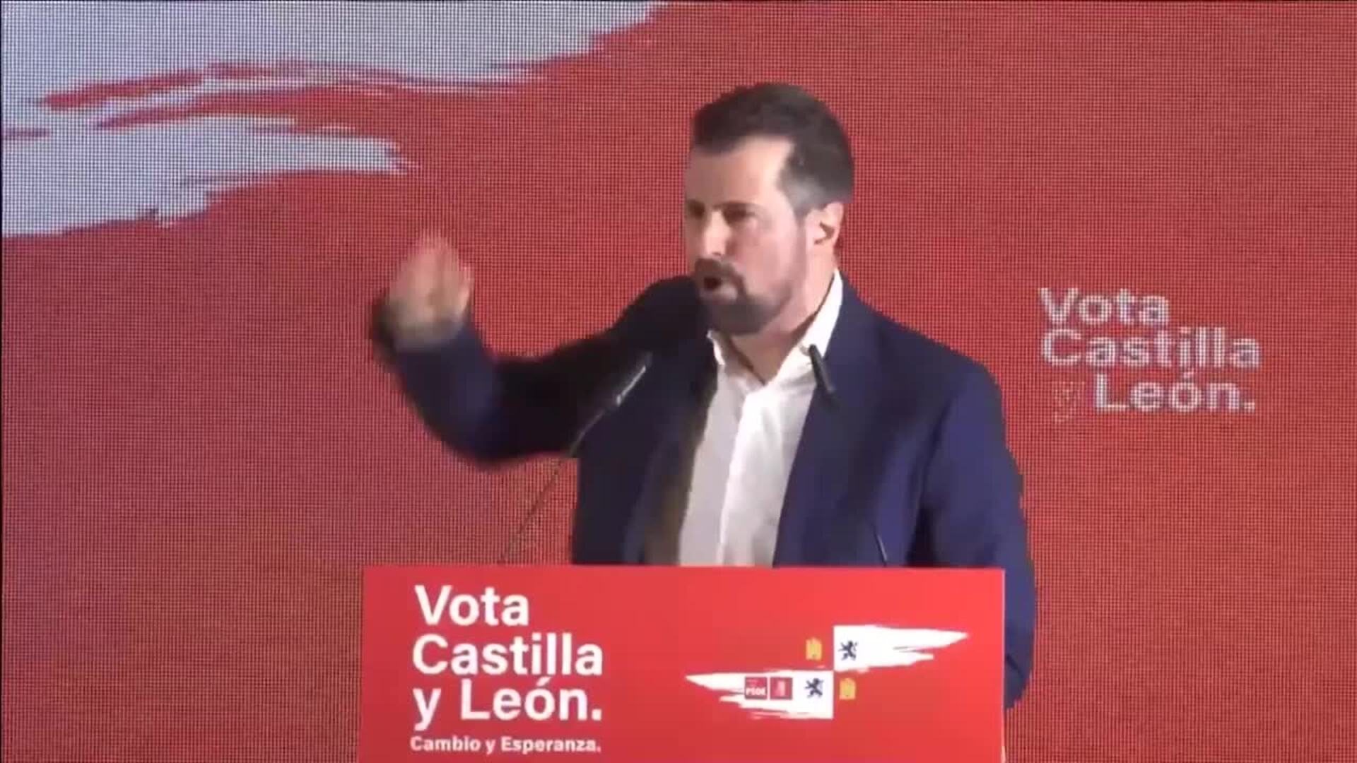 Mañueco se convierte en el centro de las criticas en la campaña electoral de CyL