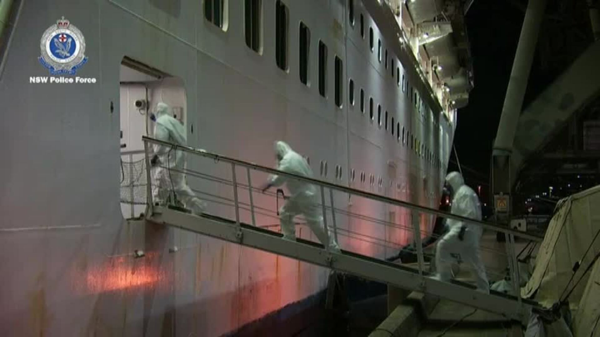 Registran el crucero que propagó el coronavirus en Australia