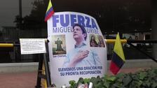 "Fuerza, Miguel", canciones y apoyo masivo tras el atentado al senador colombiano