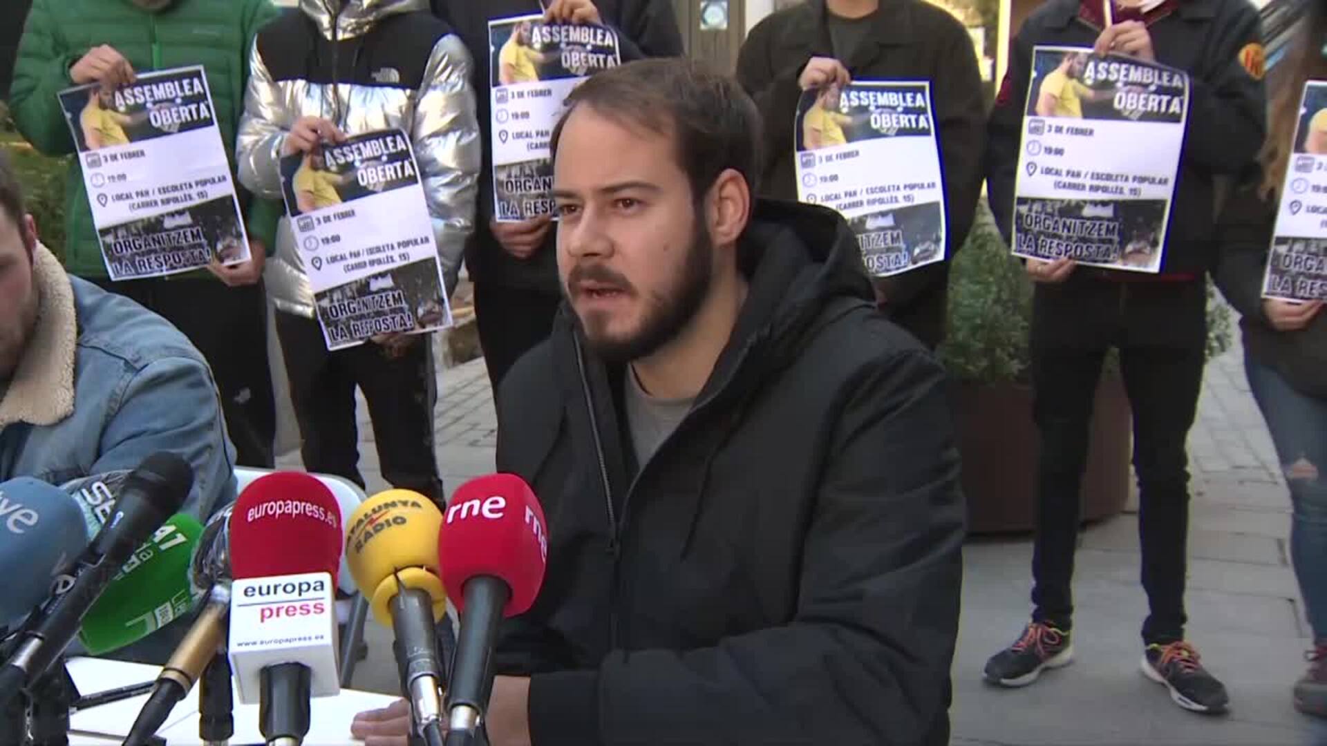 Hasel acusa a PSOE y Podemos de ser &quot;cómplices&quot; de que entre en la cárcel