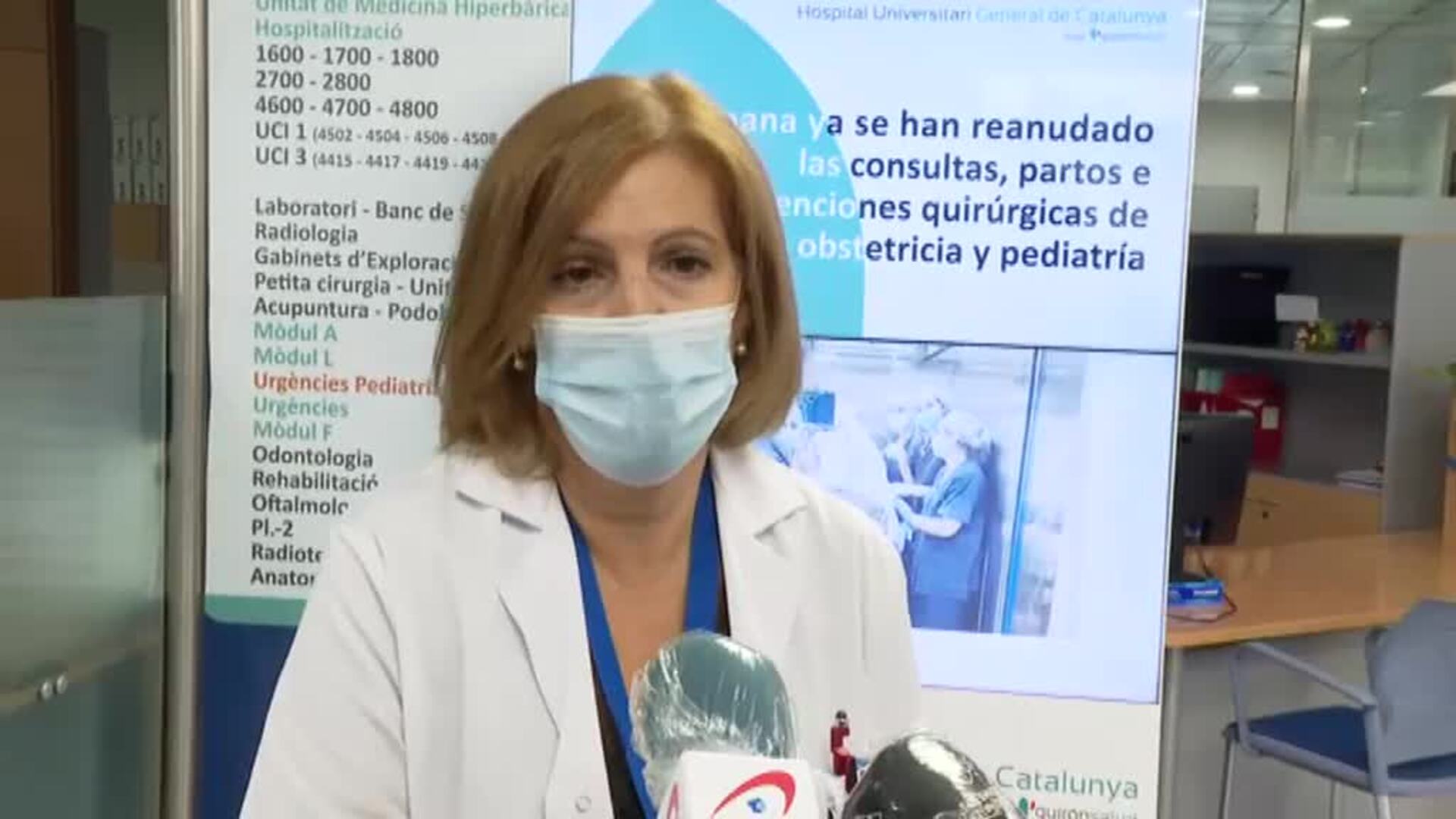 Los hospitales retoman progresivamente su actividad habitual