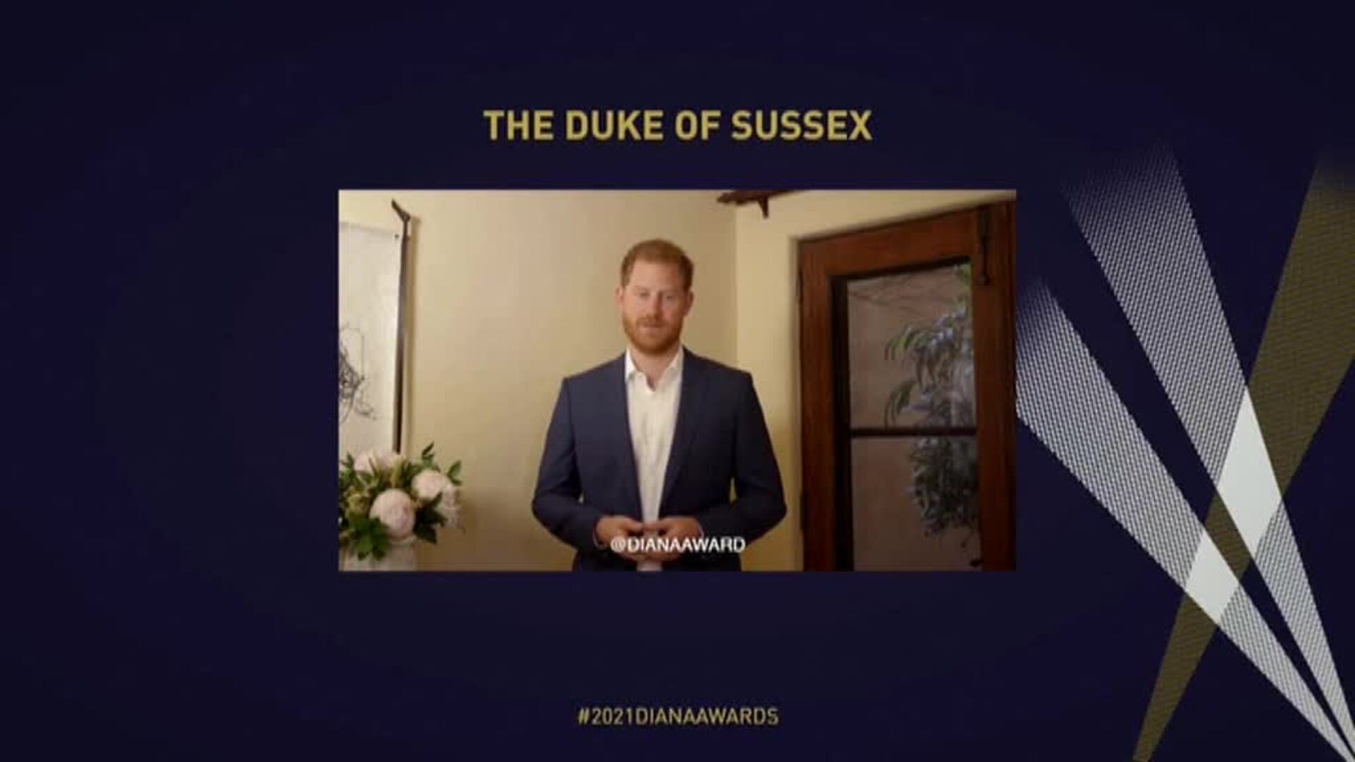 El Príncipe Harry hace su primera aparición pública en el Reino Unido