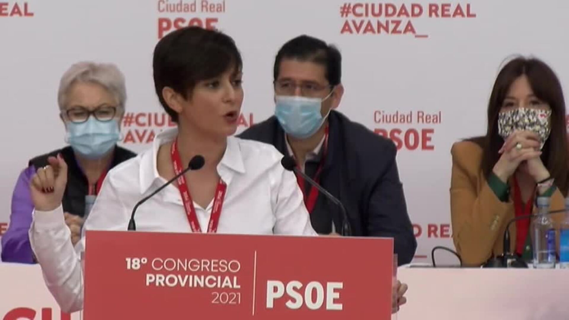 Isabel Rodríguez afirma que el gobierno cumplirá con su compromiso de derogar la &quot;ley mordaza&quot;