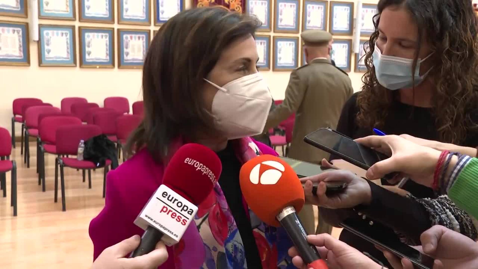 Robles admite que no hay ninguna misión en marcha para la evacuación de afganos