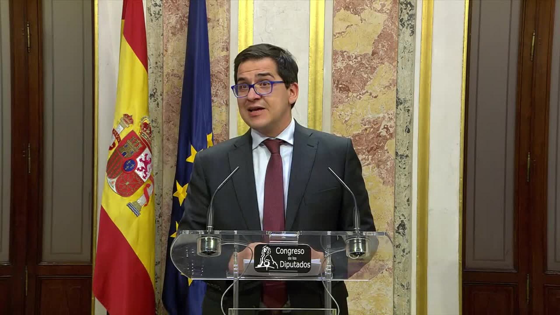 Cs culpa al PSOE y a Vox de vetarlo en la Mesa del Congreso