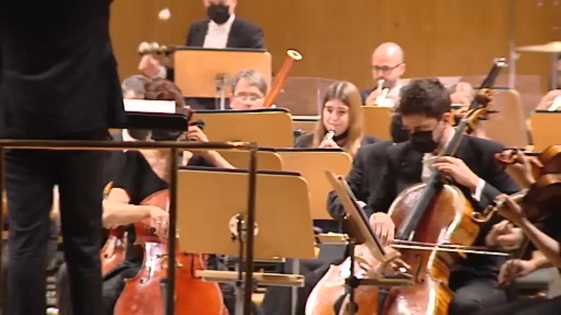 El himno de Ucrania suena en el Auditorio Nacional