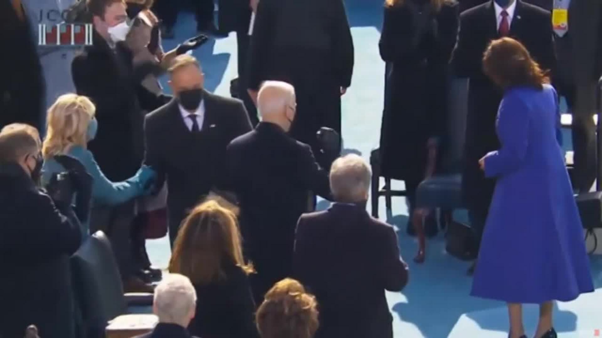 Joe Biden y Kamala Harris juran su cargo ante el Capitolio