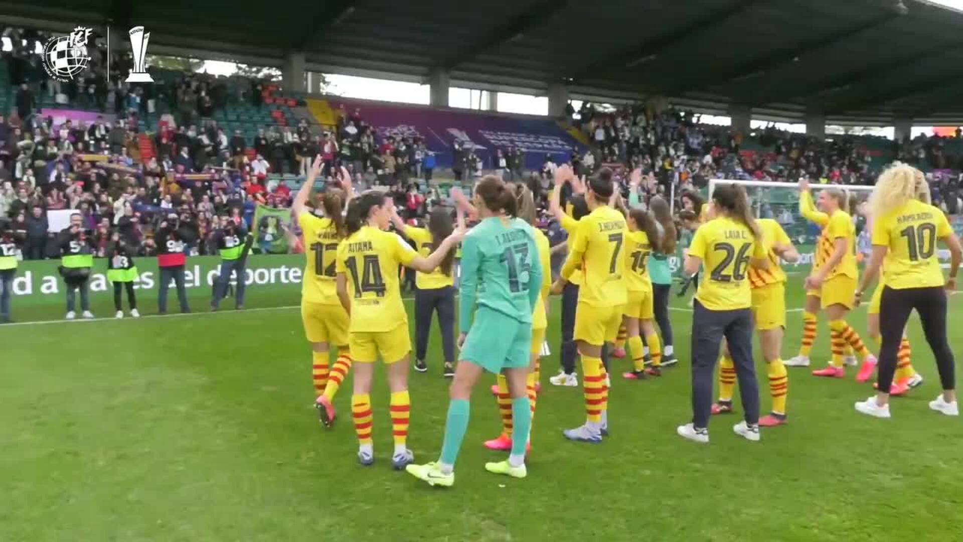 El Barça levanta la primera Supercopa de España femenina