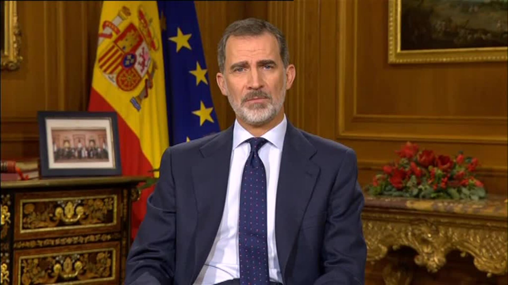 Felipe VI apela a la unidad de los españoles para superar los desafíos que están por venir