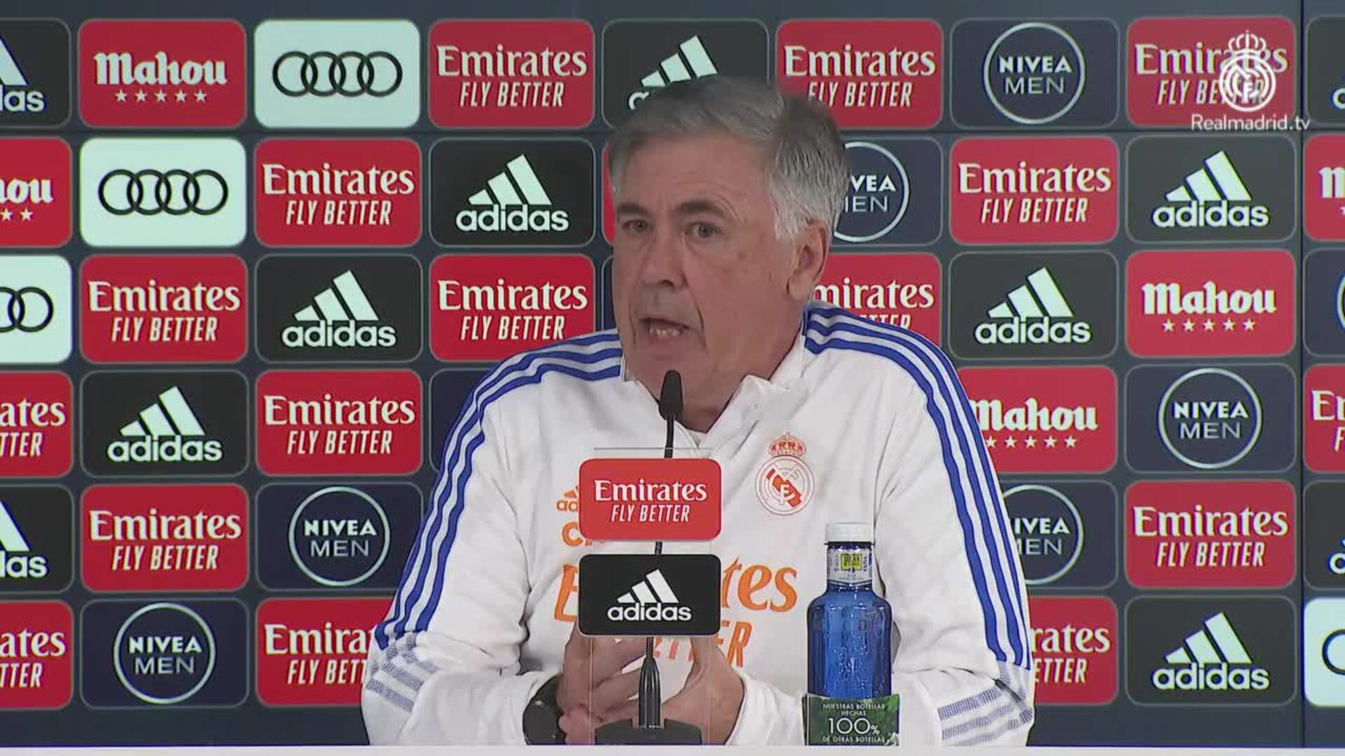 Ancelotti: &quot;Ojalá quedarme diez años en el Real Madrid&quot;