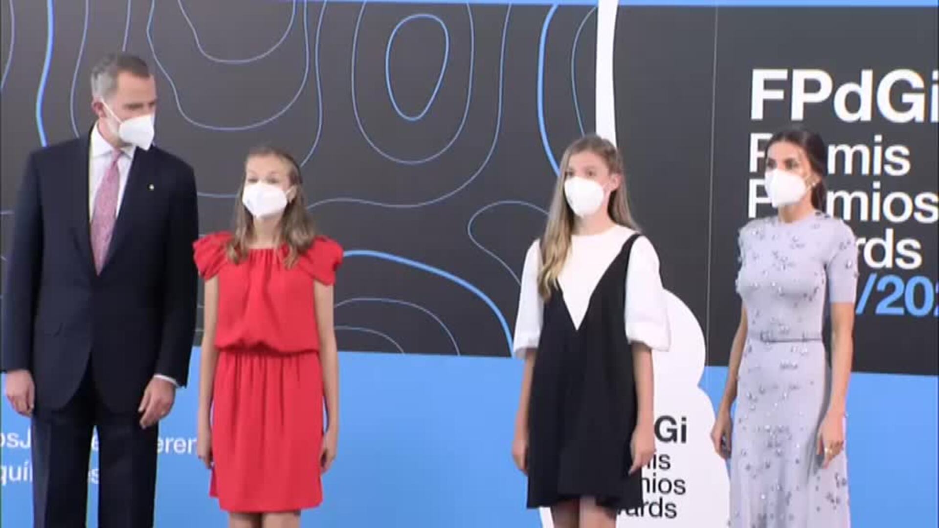 La Familia Real al completo vuelve a Barcelona para la entrega de los Premios Princesa de Girona