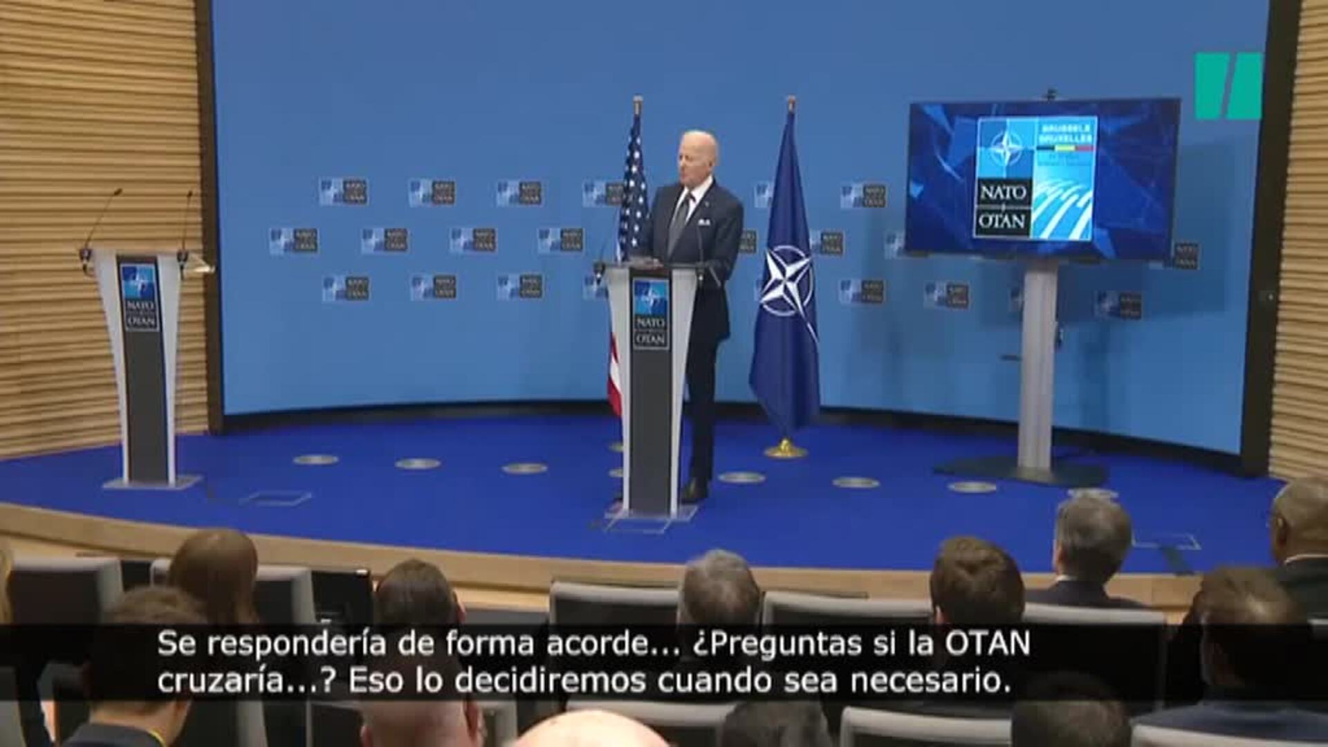 La OTAN avisa a Putin de que la utilización de armas químicas en Ucrania tendría graves y generalizadas consecuencias