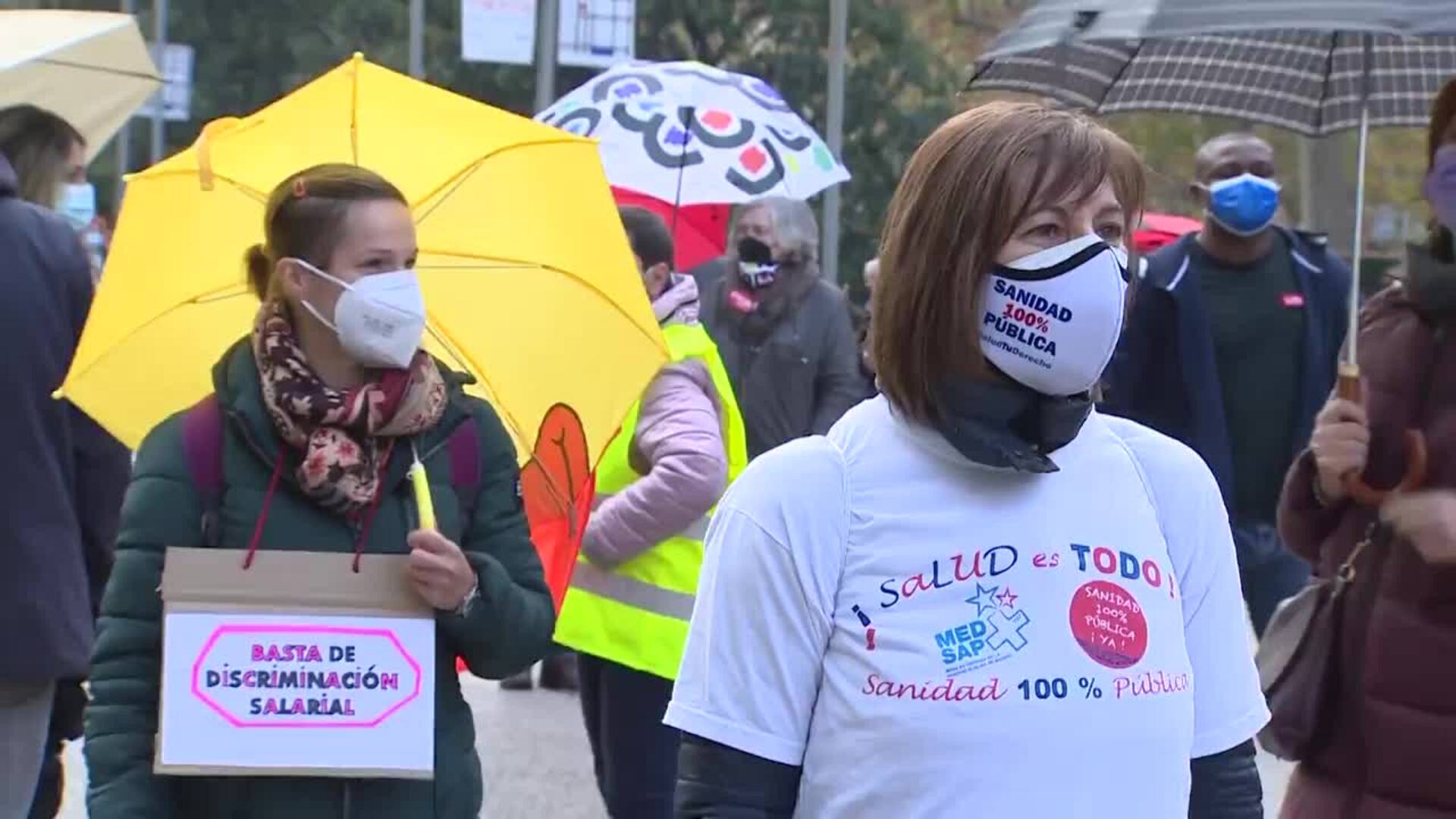 Marea Blanca se moviliza por el &quot;ladrillazo&quot; del Hospital Isabel Zendal
