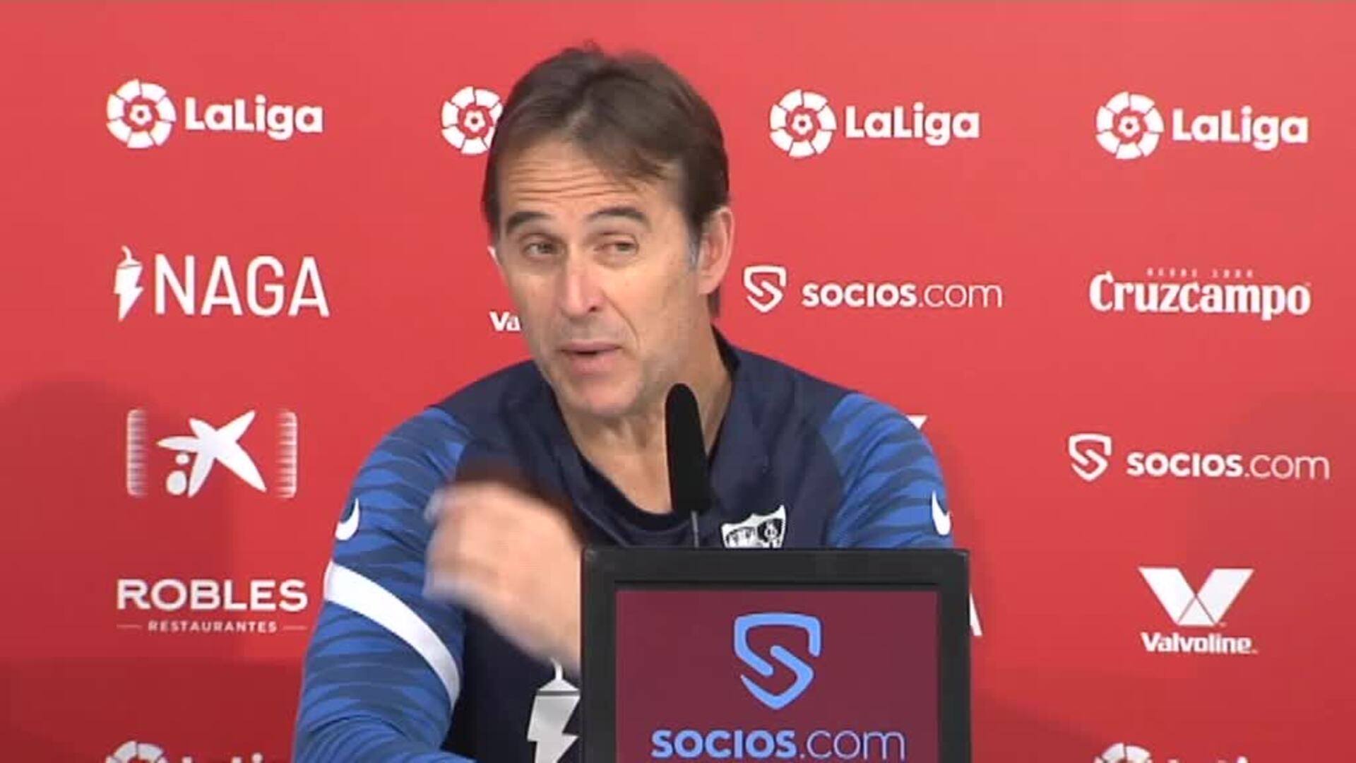 Lopetegui asume que conseguir estar en Champions por tercer año consecutivo &quot;sería un hito extraordinario&quot;